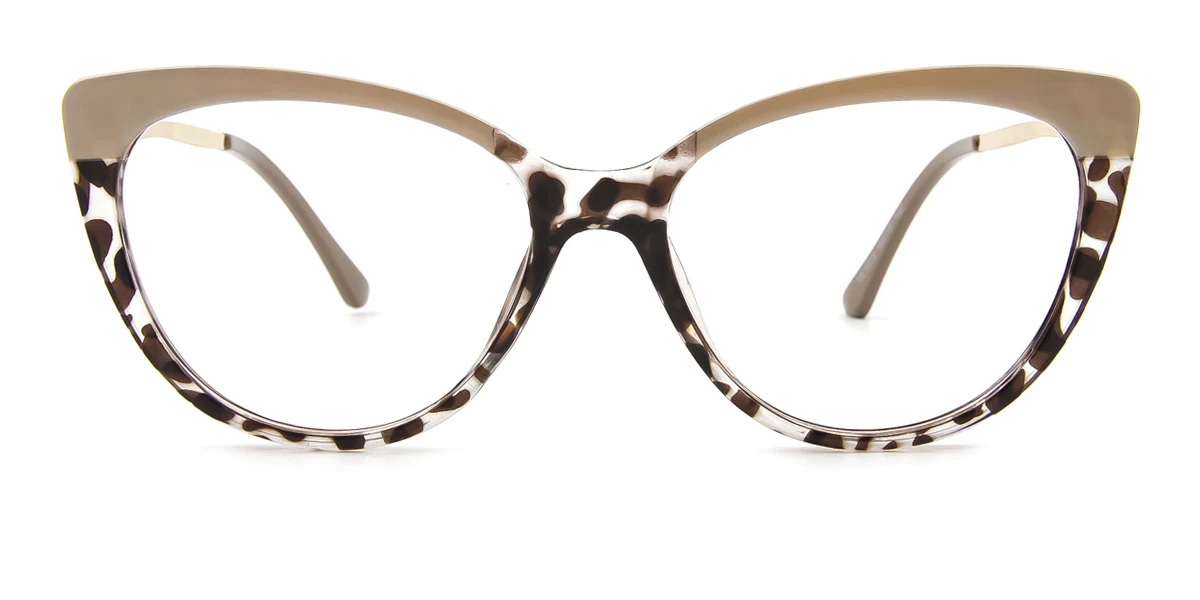 Tortoiseshell Cateye Oval Classic Retro Unique Gorgeous Spring Hinges Eyeglasses | WhereLight