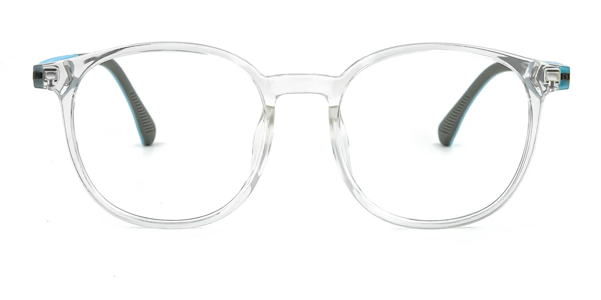 Clear Rectangle Oval Simple Classic Retro Sports Super Light Custom Engraving Eyeglasses | WhereLight