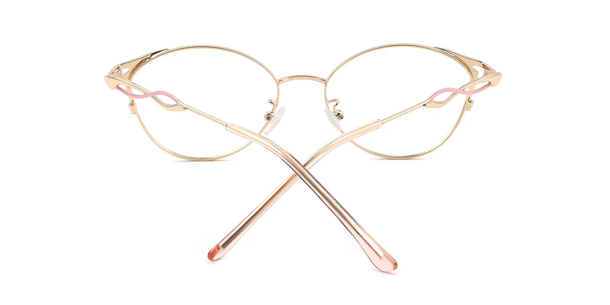 Pink Cateye Unique Gorgeous  Eyeglasses | WhereLight