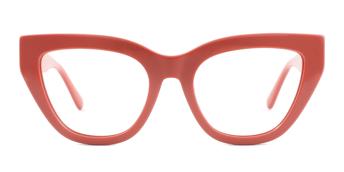 Pink Cateye Classic Retro  Eyeglasses | WhereLight