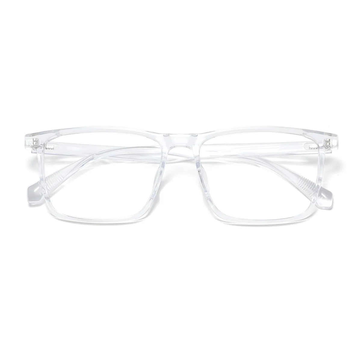 Clear Rectangle Gorgeous Daily Super Light Eyeglasses | WhereLight